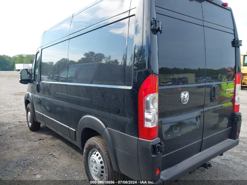 2024 Ram Promaster 2500 Tradesman High Roof 136 Wb W/Pass Seat VIN: 3C6LRVCG8RE146232 Lot: 39815656