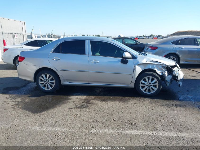 2010 Toyota Corolla Le VIN: 1NXBU4EE0AZ295552 Lot: 39815665