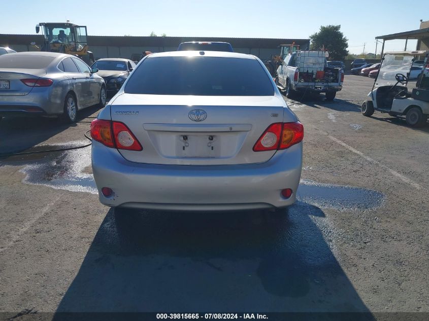 2010 Toyota Corolla Le VIN: 1NXBU4EE0AZ295552 Lot: 39815665