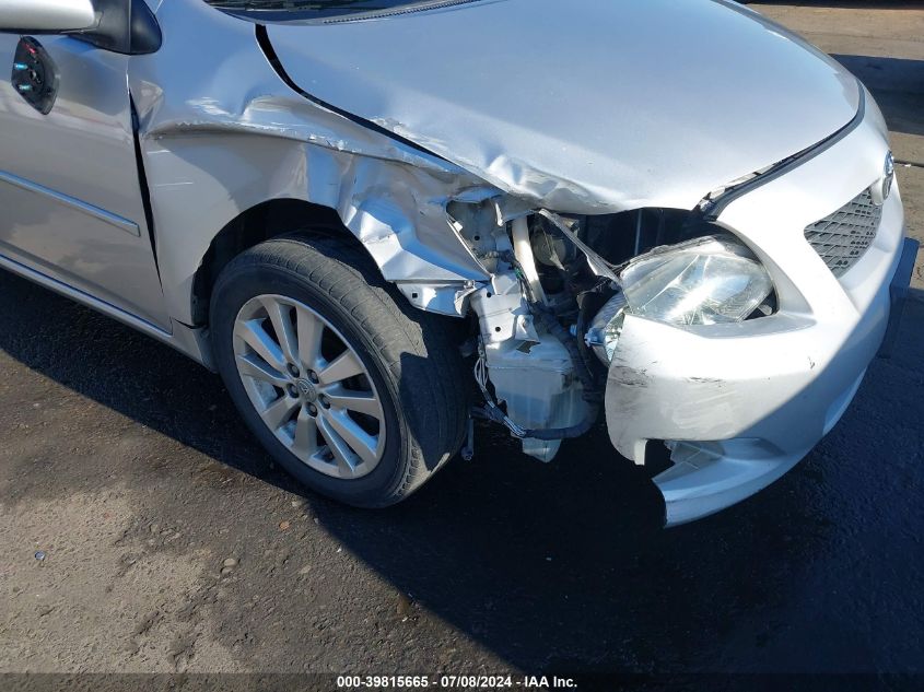 2010 Toyota Corolla Le VIN: 1NXBU4EE0AZ295552 Lot: 39815665