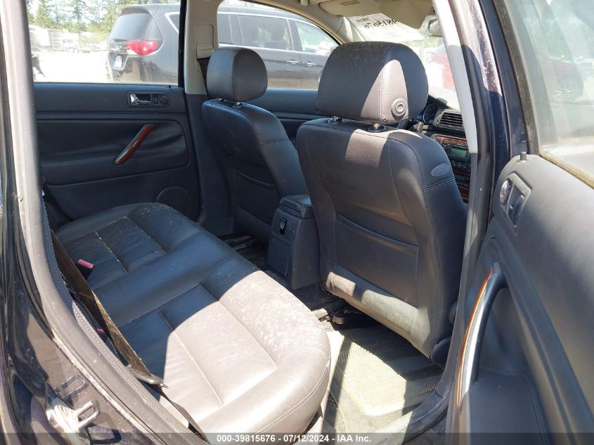 2004 Volkswagen Passat Glx VIN: WVWRH63B54P190617 Lot: 39815676