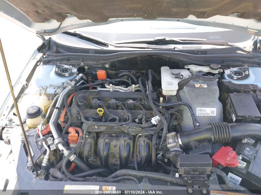 2011 Ford Fusion Hybrid VIN: 3FADP0L37BR130496 Lot: 39815680