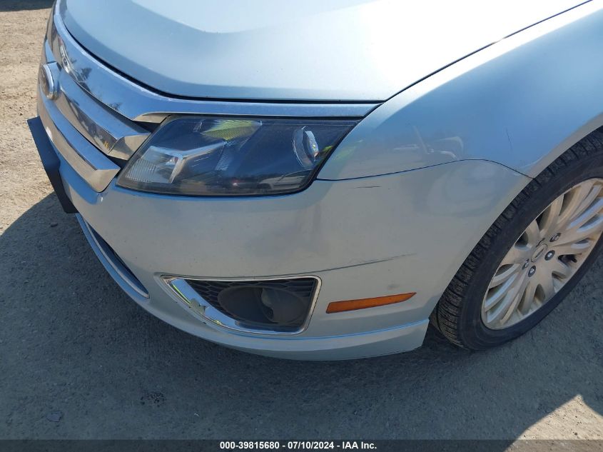 2011 Ford Fusion Hybrid VIN: 3FADP0L37BR130496 Lot: 39815680