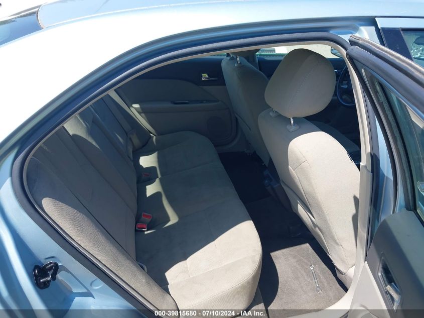 2011 Ford Fusion Hybrid VIN: 3FADP0L37BR130496 Lot: 39815680