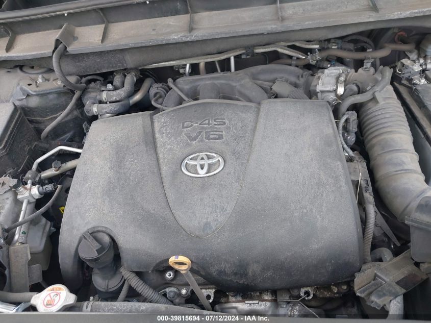 2021 Toyota Highlander L VIN: 5TDCZRBH8MS124322 Lot: 39815694