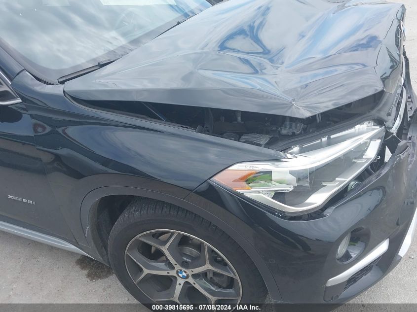 2017 BMW X1 xDrive28I VIN: WBXHT3C31H5F84074 Lot: 39815695