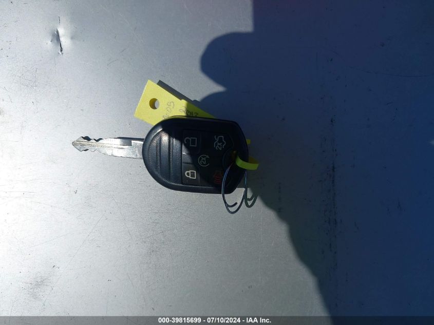 2013 Ford Flex Sel VIN: 2FMGK5C86DBD19958 Lot: 39815699