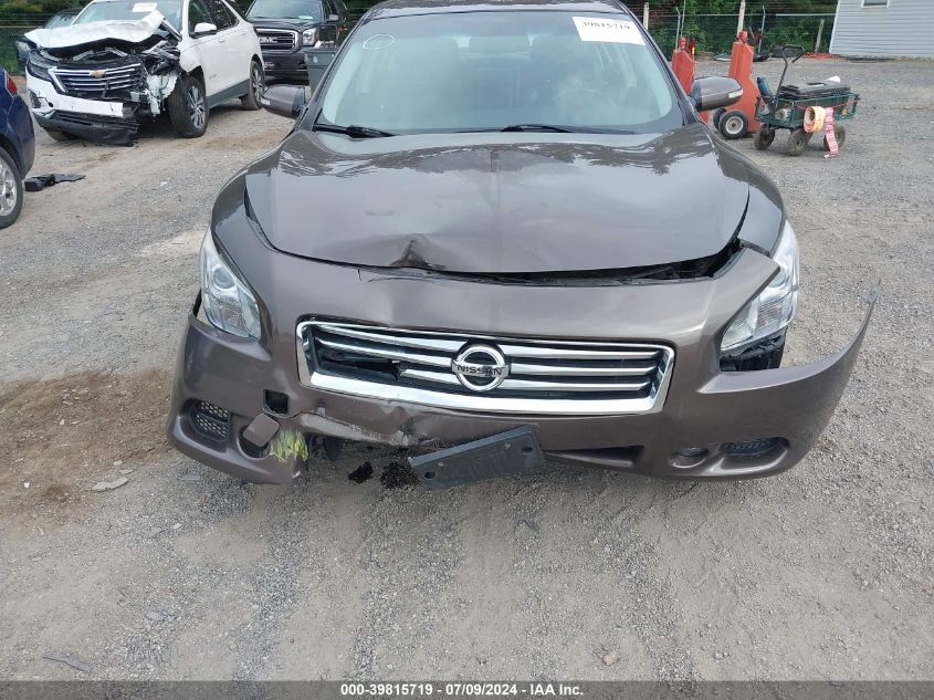 2013 Nissan Maxima S/Sv VIN: 1N4AA5AP6DC834567 Lot: 39815719