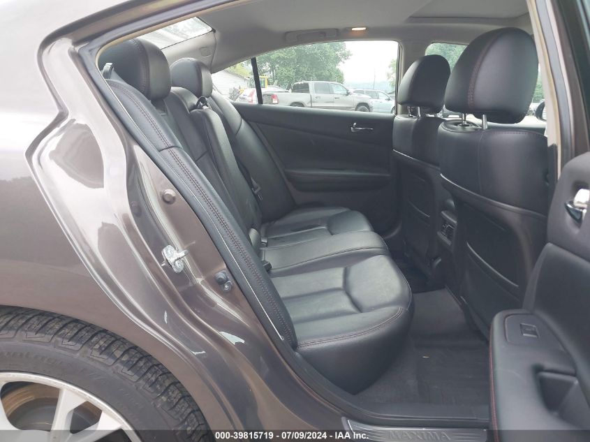 2013 Nissan Maxima S/Sv VIN: 1N4AA5AP6DC834567 Lot: 39815719