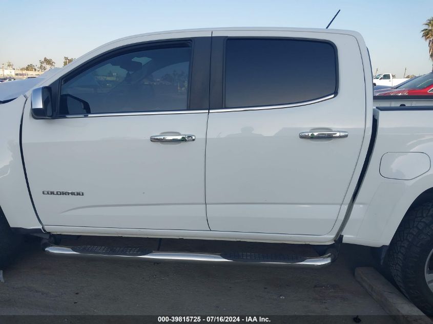 2016 Chevrolet Colorado Lt VIN: 1GCGSCE39G1298386 Lot: 39815725