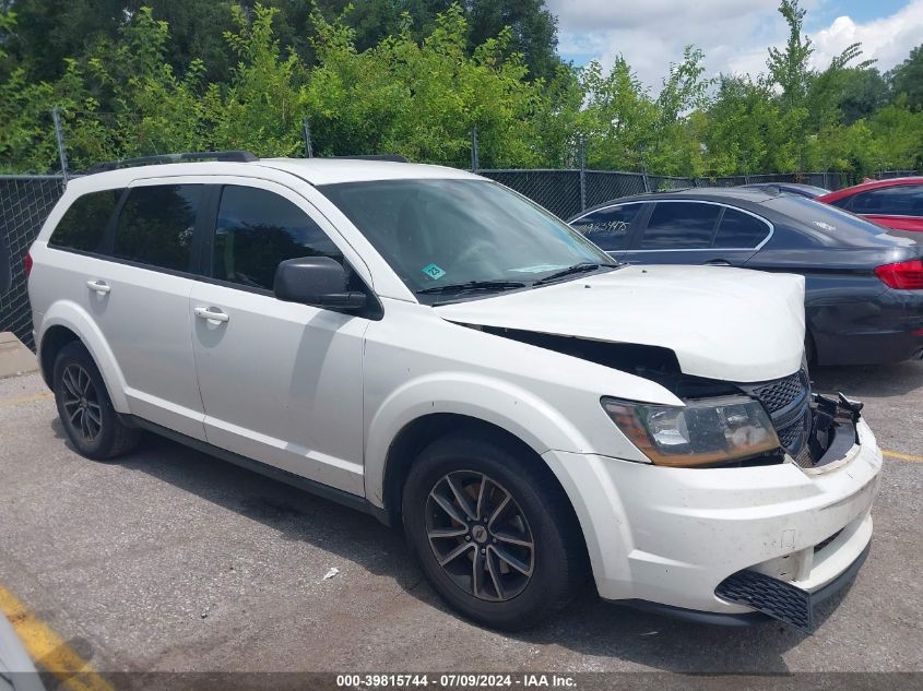 3C4PDCAB8JT382500 2018 Dodge Journey Se