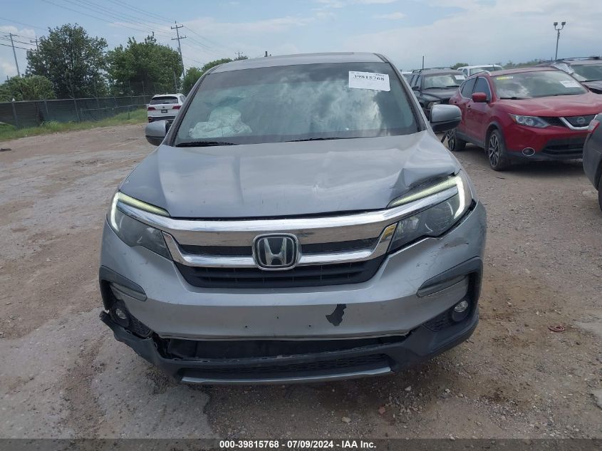 2019 Honda Pilot Ex-L VIN: 5FNYF5H40KB011834 Lot: 39815768