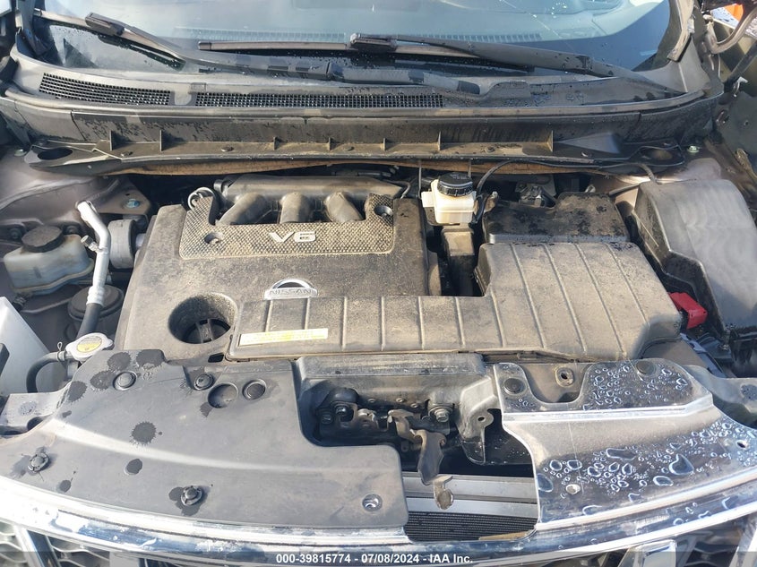 2012 Nissan Murano S/Sl/Le VIN: JN8AZ1MU7CW116430 Lot: 39815774