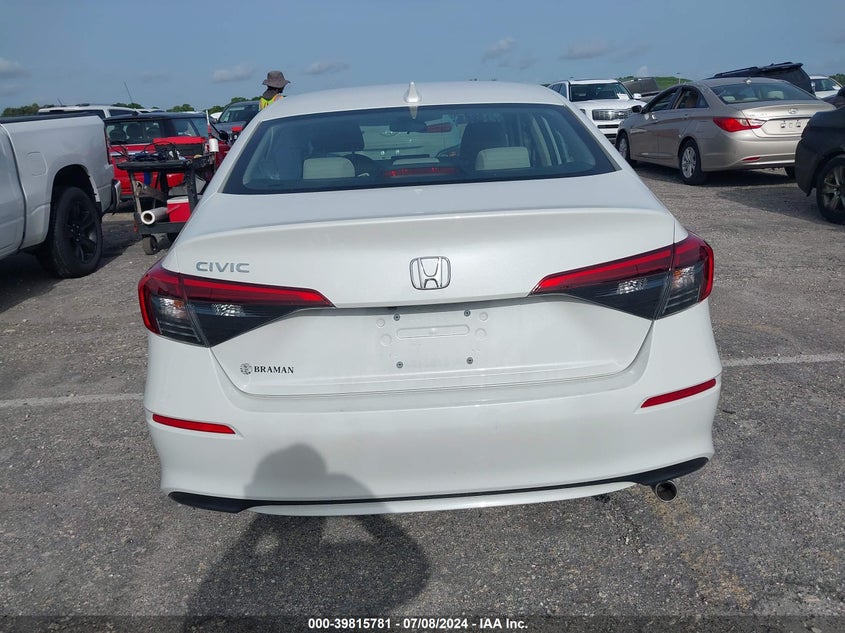 VIN 2HGFE2F24PH555119 2023 HONDA CIVIC LX
