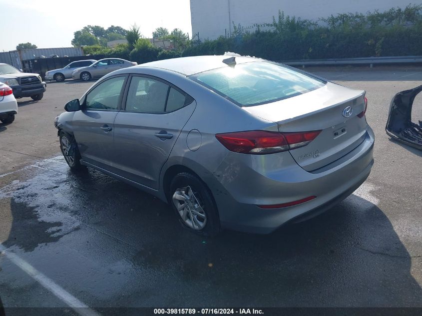 2017 Hyundai Elantra Se VIN: 5NPD74LFXHH100383 Lot: 39815789