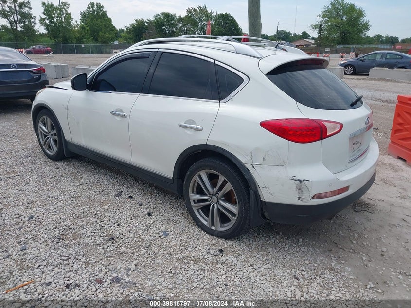 2012 Infiniti Ex35 Journey VIN: JN1AJ0HR4CM451100 Lot: 39815797