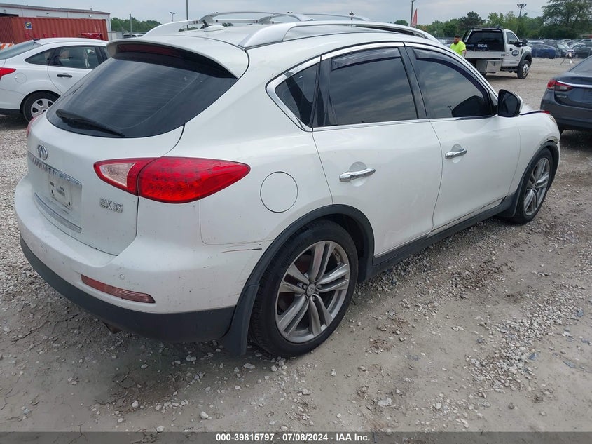 2012 Infiniti Ex35 Journey VIN: JN1AJ0HR4CM451100 Lot: 39815797
