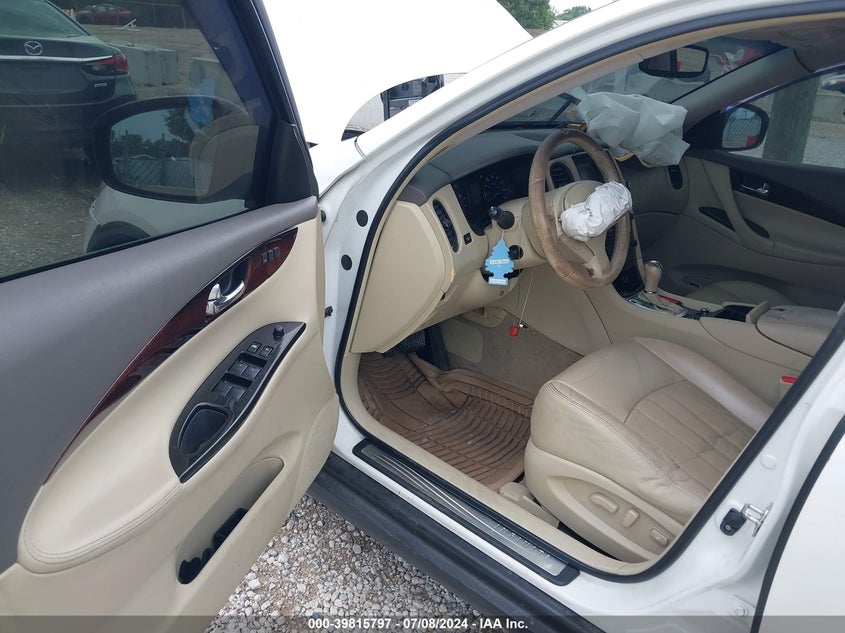 2012 Infiniti Ex35 Journey VIN: JN1AJ0HR4CM451100 Lot: 39815797