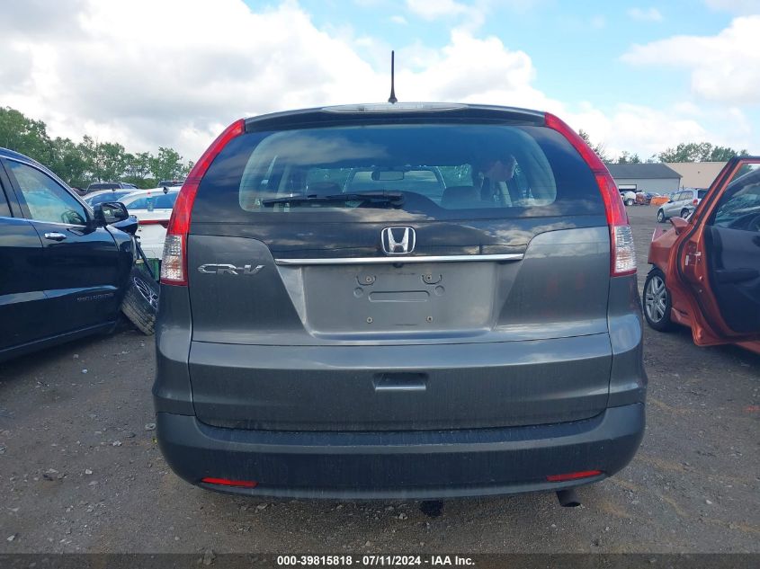 2013 Honda Cr-V Lx VIN: 2HKRM3H31DH511396 Lot: 39815818