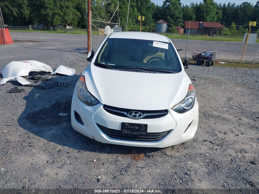 2012 Hyundai Elantra Gls VIN: 5NPDH4AE5CH135722 Lot: 39815821