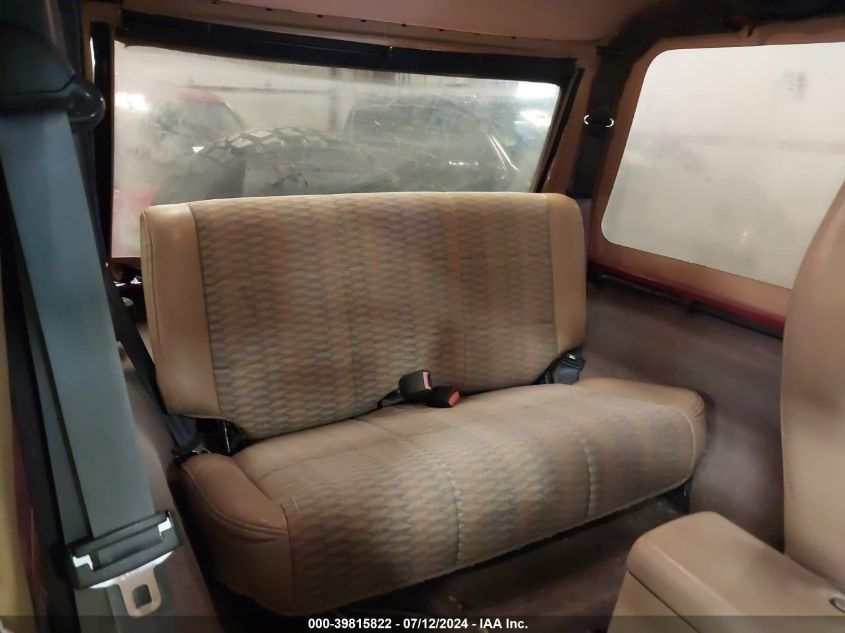 1999 Jeep Wrangler Sport VIN: 1J4FY19S2XP402093 Lot: 39815822