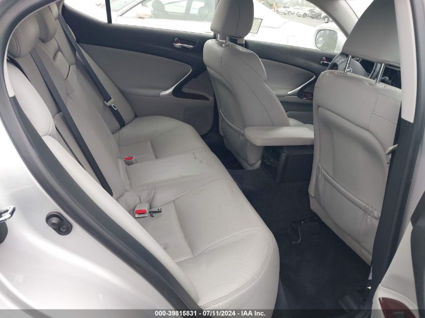 2008 Lexus Is 250 VIN: JTHBK262585054379 Lot: 39815831