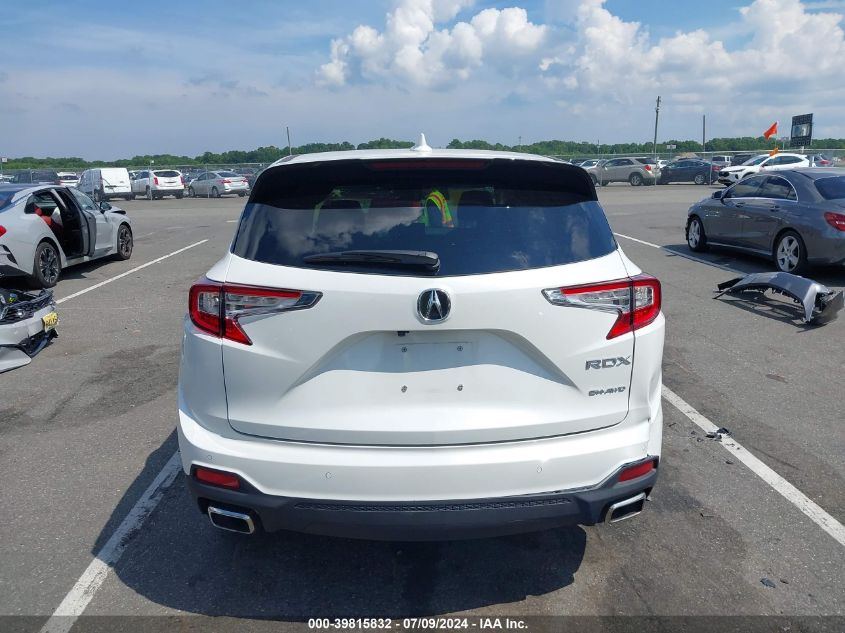 2023 Acura Rdx Advance Package VIN: 5J8TC2H78PL015857 Lot: 39815832