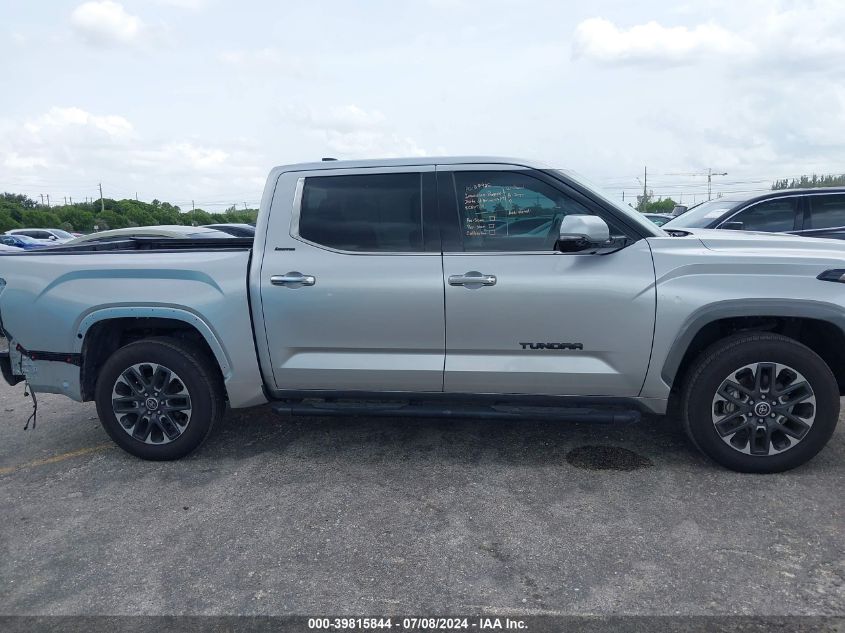 2023 Toyota Tundra Limited VIN: 5TFJA5DB7PX080909 Lot: 39815844