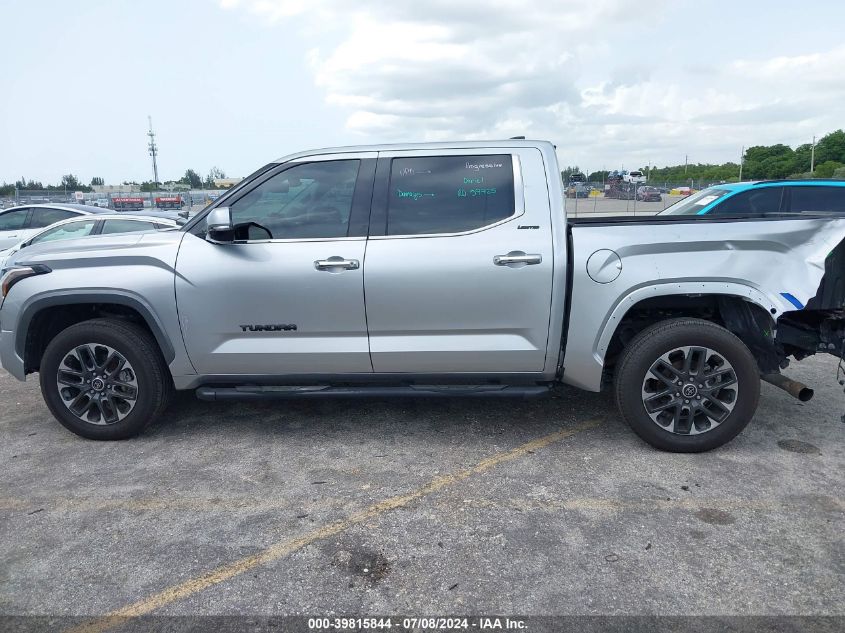 2023 Toyota Tundra Limited VIN: 5TFJA5DB7PX080909 Lot: 39815844