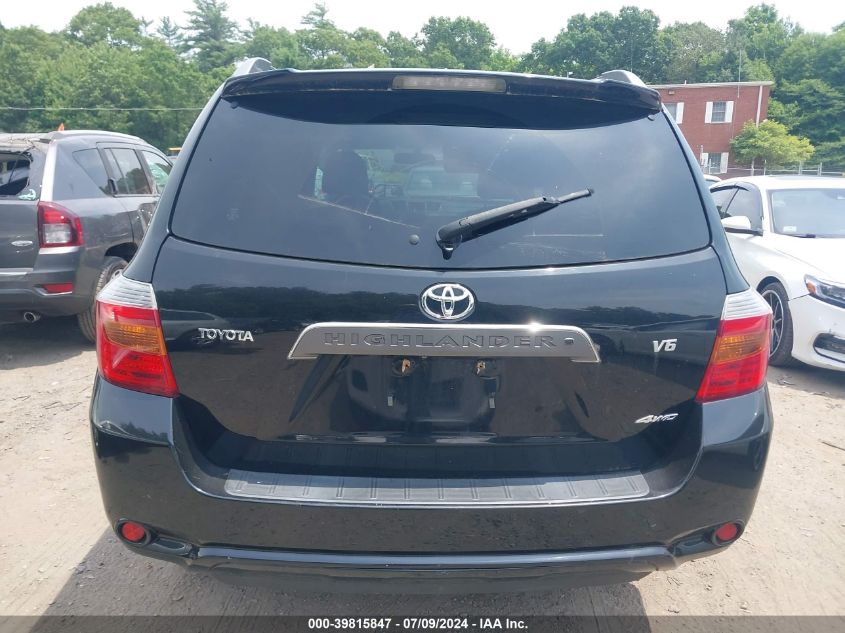 2009 Toyota Highlander Sport VIN: JTEES43A992130996 Lot: 39815847