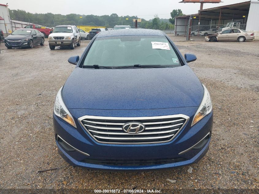 2016 Hyundai Sonata Se VIN: 5NPE24AF8GH295730 Lot: 39815872