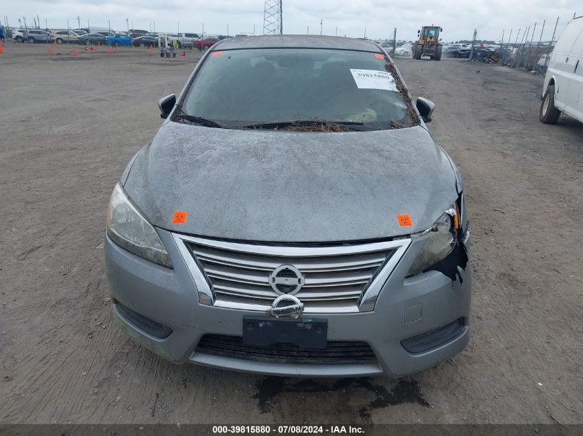 2014 Nissan Sentra Fe+ S/Fe+ Sv/S/Sl/Sr/Sv VIN: 3N1AB7AP0EY242922 Lot: 39815880