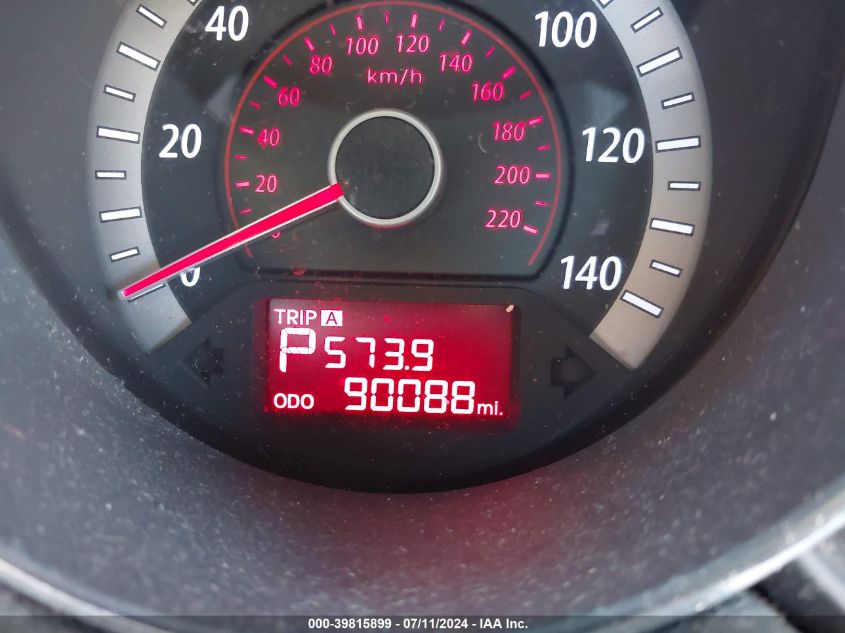 2013 Kia Forte Ex VIN: KNAFU4A20D5731958 Lot: 39815899