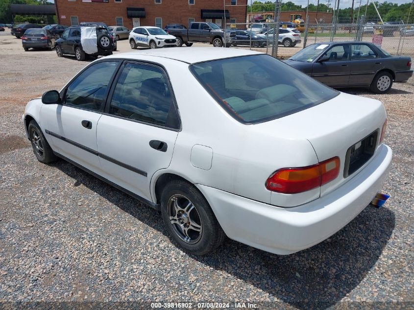 1992 Honda Civic Dx VIN: 1HGEG864XNL066542 Lot: 39815902