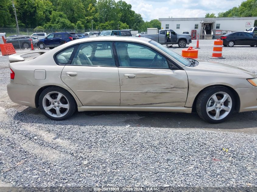 2008 Subaru Legacy 2.5I VIN: 4S3BL616187203827 Lot: 39815909