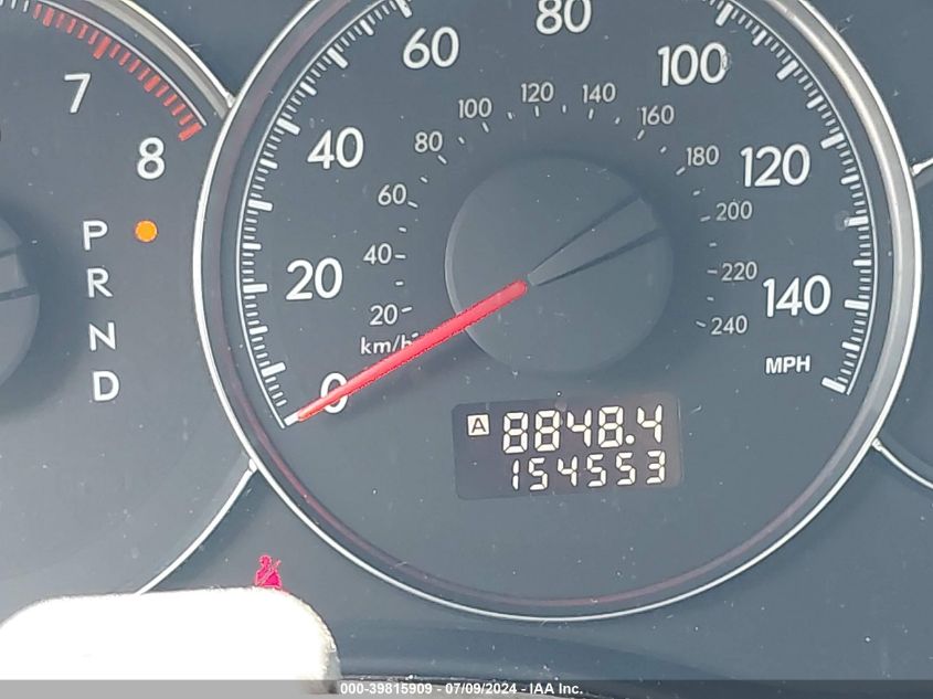 2008 Subaru Legacy 2.5I VIN: 4S3BL616187203827 Lot: 39815909