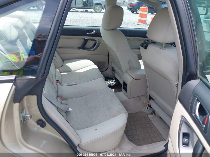 2008 Subaru Legacy 2.5I VIN: 4S3BL616187203827 Lot: 39815909