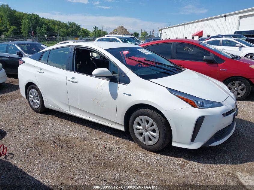 2022 Toyota Prius Le VIN: JTDKAMFU3N3173752 Lot: 39815912