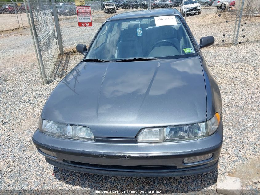 1991 Acura Integra Ls VIN: JH4DB1655MS010830 Lot: 39815915