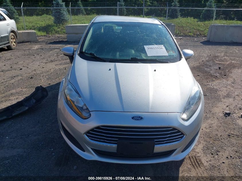 2016 Ford Fiesta Se VIN: 3FADP4EJXGM147431 Lot: 39815926