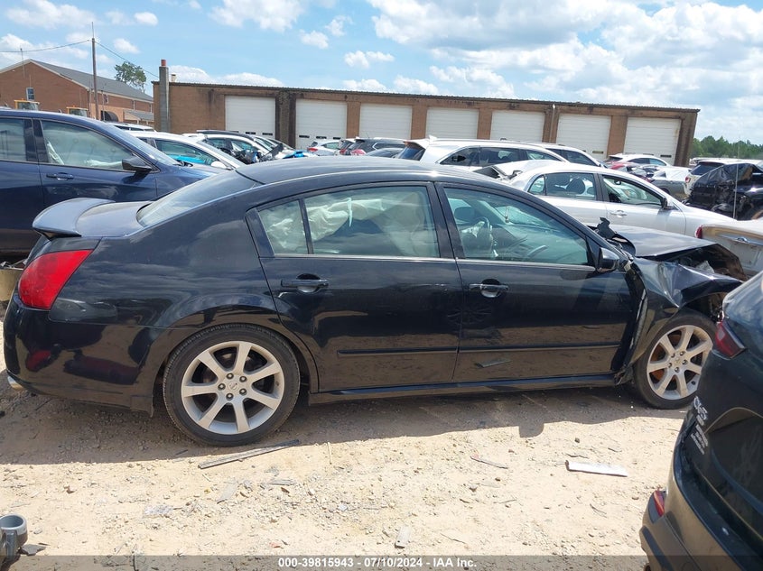 2008 Nissan Maxima Se/Sl VIN: 1N4BA41E38C819740 Lot: 39815943