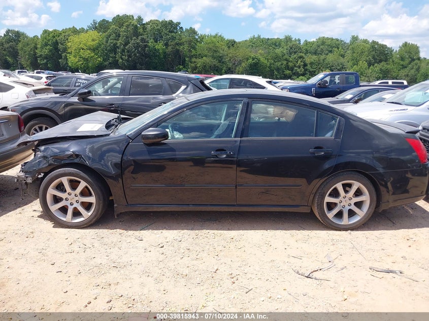 2008 Nissan Maxima Se/Sl VIN: 1N4BA41E38C819740 Lot: 39815943