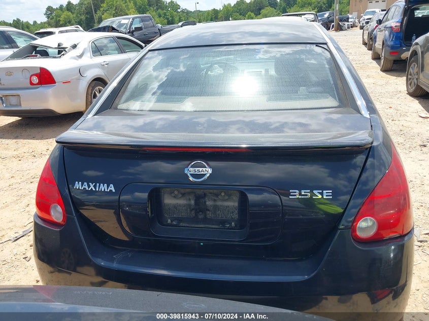 2008 Nissan Maxima Se/Sl VIN: 1N4BA41E38C819740 Lot: 39815943
