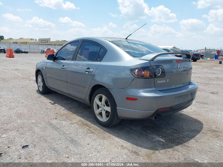 2006 Mazda Mazda3 S VIN: JM1BK323261526340 Lot: 39815951