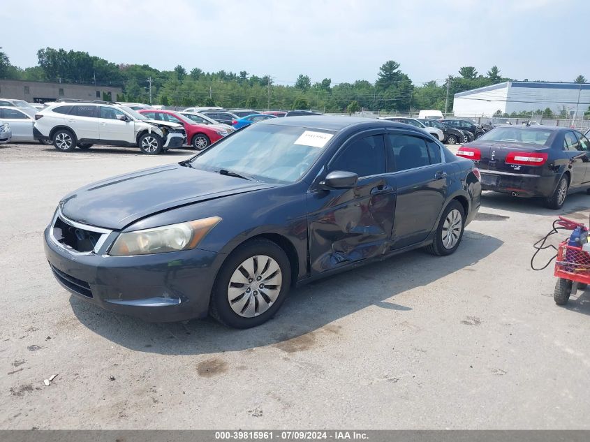 2009 Honda Accord 2.4 Lx VIN: 1HGCP26359A037804 Lot: 39815961