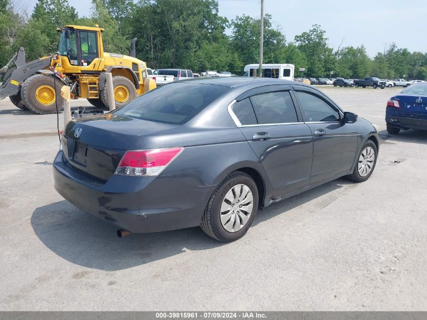 2009 Honda Accord 2.4 Lx VIN: 1HGCP26359A037804 Lot: 39815961