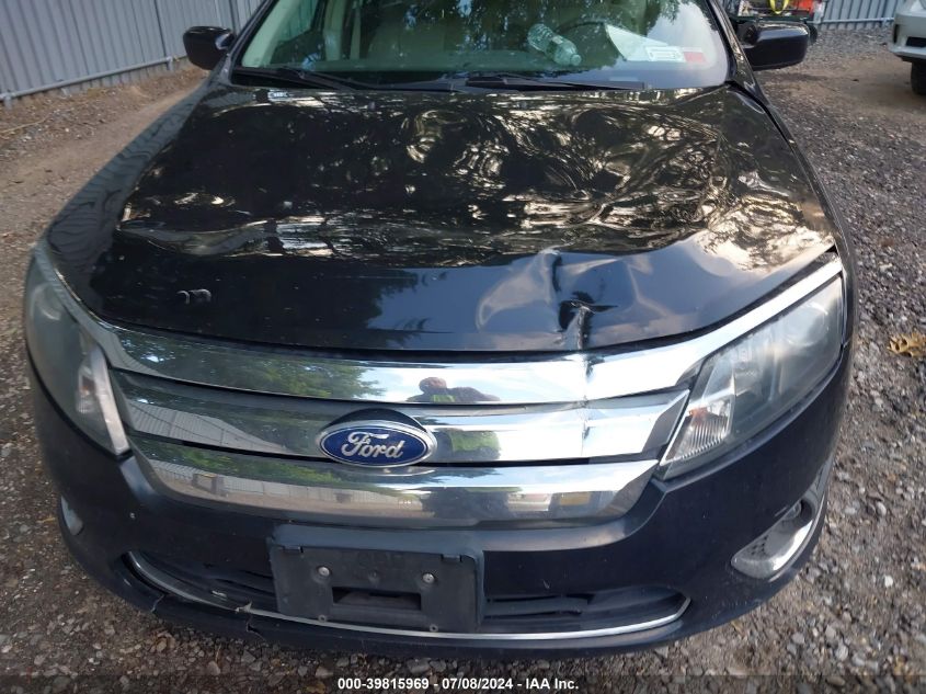 2011 Ford Fusion Sel VIN: 3FAHP0JA6BR119055 Lot: 39815969