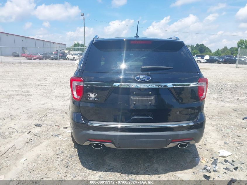 2018 Ford Explorer Limited VIN: 1FM5K7F83JGB51120 Lot: 39815972