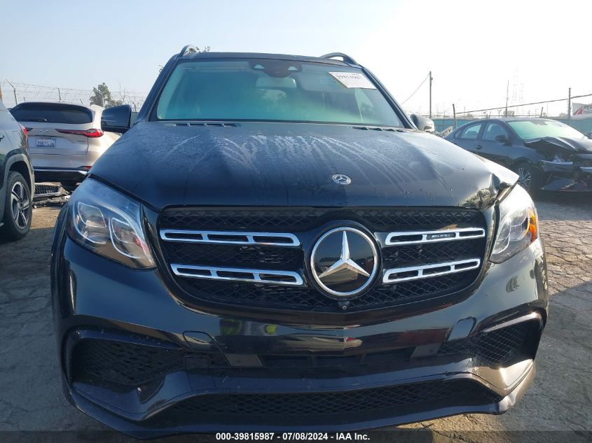 2018 Mercedes-Benz Amg Gls 63 4Matic VIN: 4JGDF7FE8JB036709 Lot: 39815987