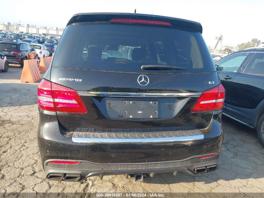 2018 Mercedes-Benz Amg Gls 63 4Matic VIN: 4JGDF7FE8JB036709 Lot: 39815987